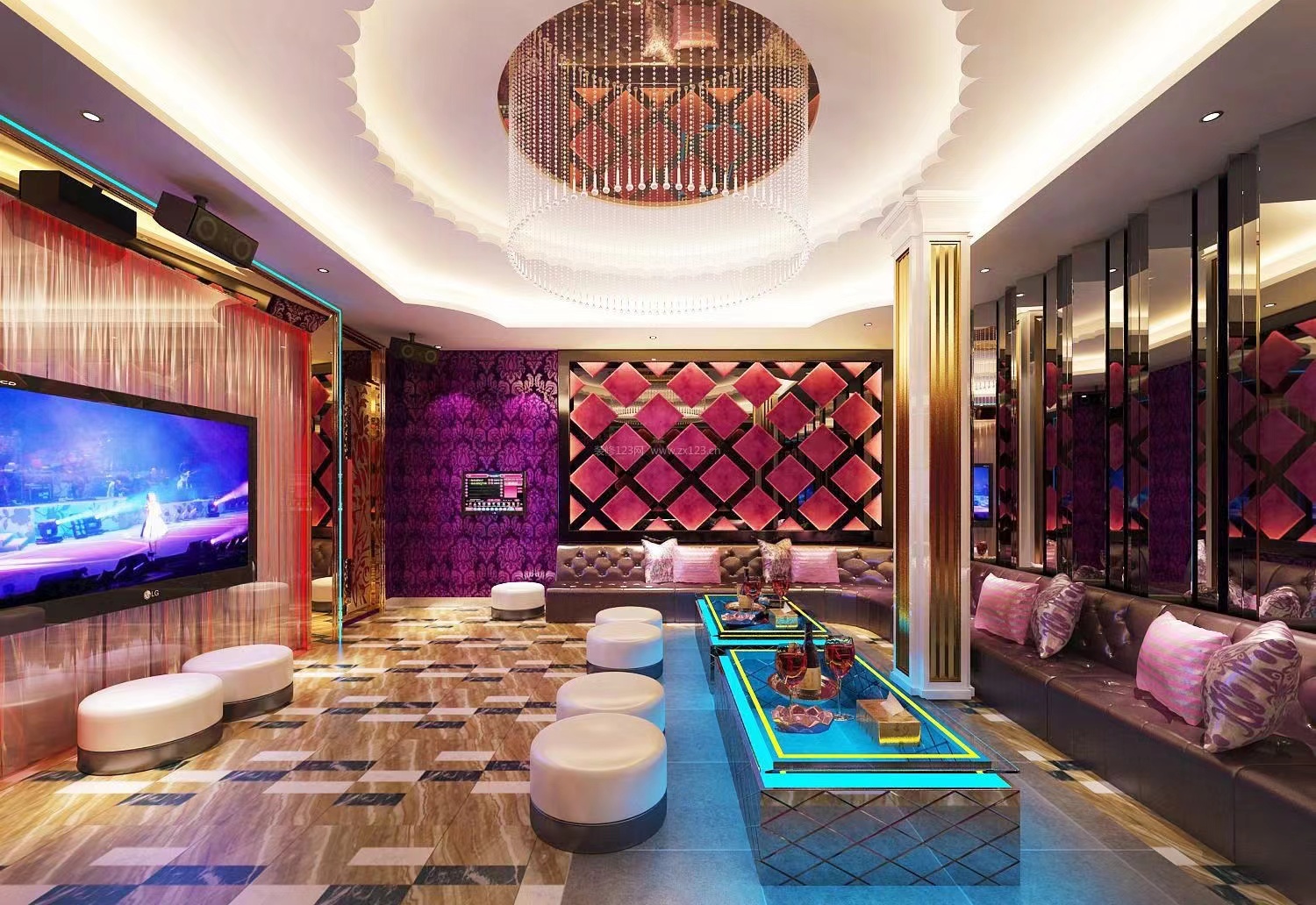 豪华包厢内部环境